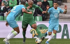Sin Miguel Trauco: Saint-Étienne empató 1-1 con Wolfsburgo por la Europa League - Noticias de wolfsburgo