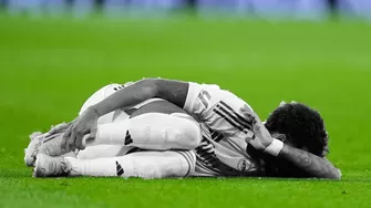 Rodrygo jugó media hora con la rodilla hecha sentida ante Getafe y eso habría agravado su lesión. 