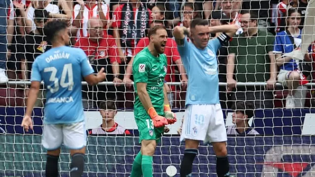 Sin Renato Tapia: Celta de Vigo perdió 1 - 0 frente al Atlético de Madrid