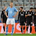 Sin Sergio Peña, Malmö cayó goleado 3-0 ante Juventus en su debut en la Champions