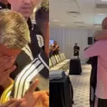 Slavko Vincic y su emoción al ser elegido como el árbitro de la final
