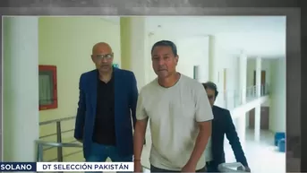 Solano recibió tremenda bienvenida tras ser nuevo DT de Pakistán
