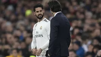 Solari hermético con Isco: "Ningún jugador juega eternamente por su nombre"