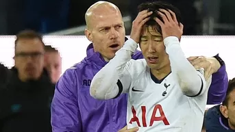 Son Heung-min: la reacción del surcoreano al ver la fractura de André Gomes