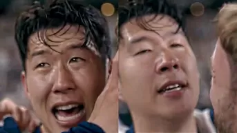Son rompió en llanto tras lograr su primer título con Tottenham