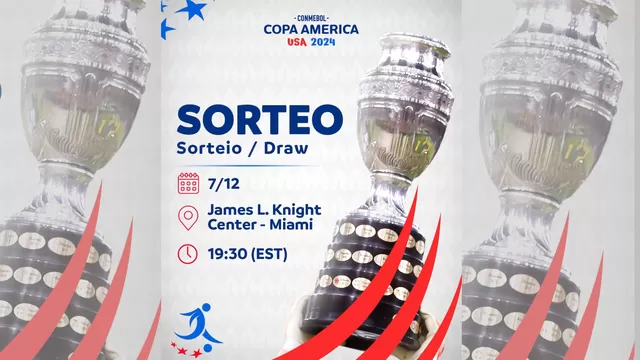 Sorteo Copa América 2024: Todos los detalles EN VIVO del evento continental