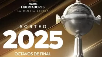 CONMEBOL realizará sorteo de los octavos de final de la Copa Libertadores 2025 / AD