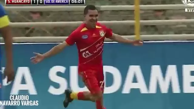 Sport Huancayo: Salcedo puso el 1-0 sobre Sol de América en la Sudamericana