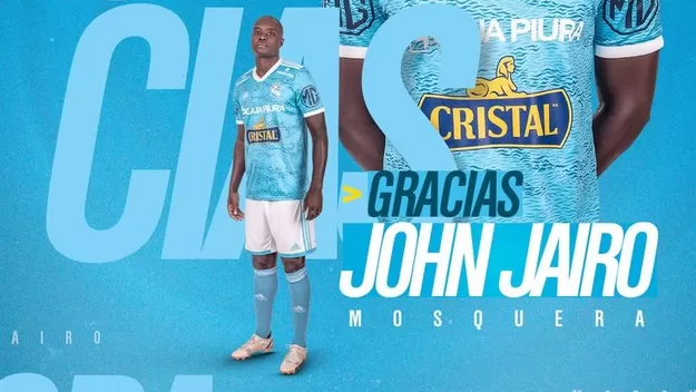 Sporting Cristal anunció la salida de John Jairo Mosquera por mutuo acuerdo