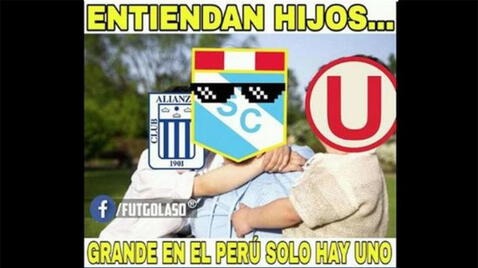 Los memes de la clasificación de Sporting Cristal a cuartos de Copa Sudamericana 2021.