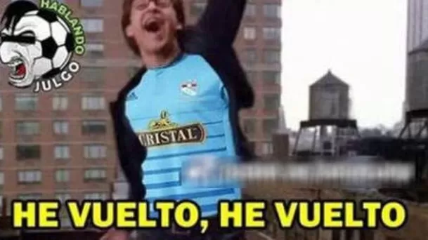 Los memes de la clasificación de Sporting Cristal a cuartos de Copa Sudamericana 2021.