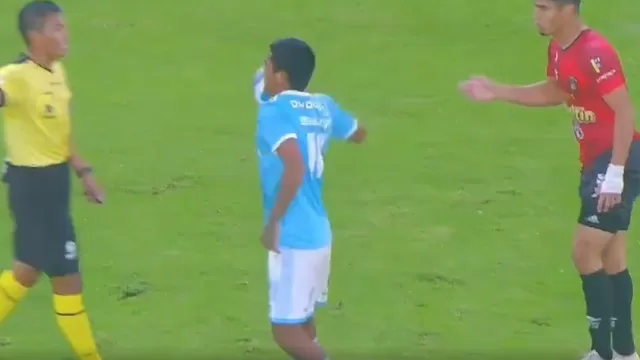 Sporting Cristal: Joao Grimaldo le tiró el balón al árbitro en la Libertadores Sub-20