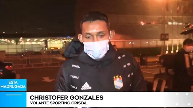 Sporting Cristal llegó a Lima tras clasificación en la Copa Sudamericana