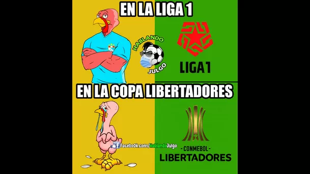 Sporting Cristal perdió 2-1 ante Racing por Copa Libertadores y protagonizó memes.