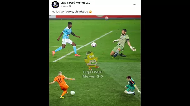 Sporting Cristal protagonizó memes.