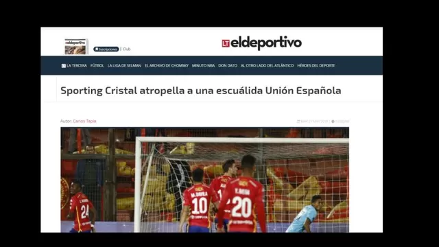 Sporting Cristal gole&amp;oacute; 3-0 a Uni&amp;oacute;n Espa&amp;ntilde;ola en Chile.-foto-2