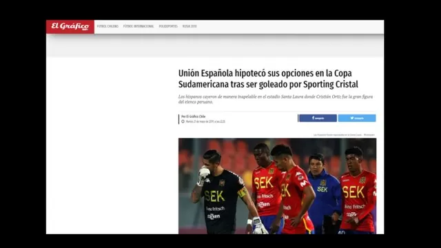 Sporting Cristal gole&amp;oacute; 3-0 a Uni&amp;oacute;n Espa&amp;ntilde;ola en Chile.-foto-6