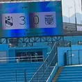 Sporting Cristal vs. Alianza Lima: Pantalla del estadio mostró el resultado del partido