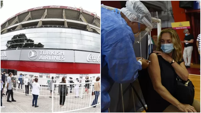 Sputnik-V: River Plate prestó instalaciones para aplicar vacuna contra el COVID-19