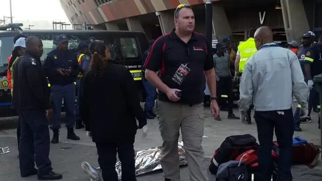Sudáfrica: estampida en estadio donde España campeonó dejó dos muertos