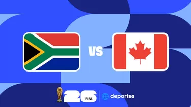 Sudáfrica vs Canadá por el primer partido de dieciseisavos del Mundial 2026. Foto: América Deportes