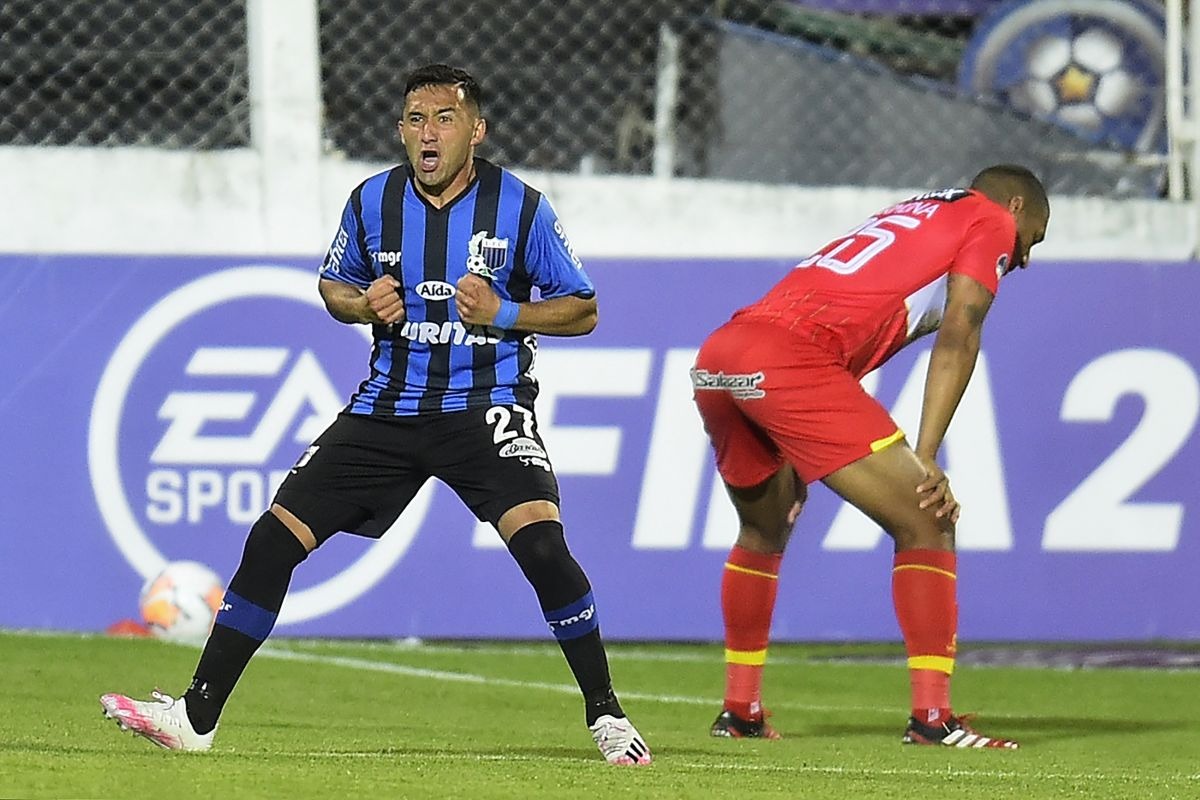 Agustín Ocampo anotó el 1-1 a los 49&#39;. | Foto: AFP