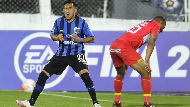 Agustín Ocampo anotó el 1-1 a los 49&#39;. | Foto: AFP