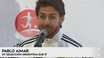 Sudamericano Sub 17: Pablo Aimar, DT de Argentina, explicó derrota ante Ecuador