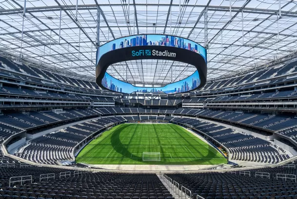 SoFi Stadium de Los Ángeles cuenta con capacidad para 70 mil espectadores. | Foto: Copaamerica.com SoFi Stadium de Los Ángeles cuenta con capacidad para 70 mil espectadores. | Foto: Copaamerica.com