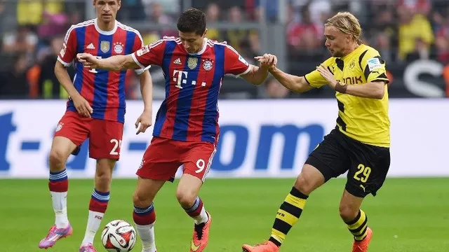 Las imágenes del triunfo del Borussia Dortmund ante el Bayern Munich