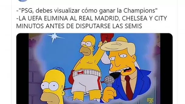 La Superliga Europea generó divertidos memes.