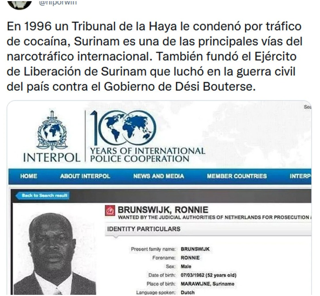 Exlíder rebelde, libró una guerra civil a fines de la década de 1980 contra el dictador y luego presidente Desi Bouterse.