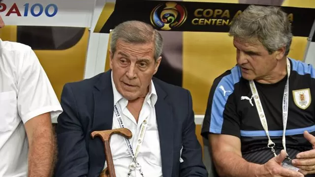 Tabárez habló de la "eliminación" de Uruguay y del enojo de Luis Suárez