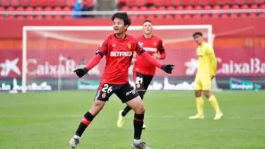 Takefusa Kubo marcó golazo | Foto: AFP.