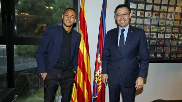 Neymar fichó por el Barcelona en mayo de 2013. | Foto: ABC
