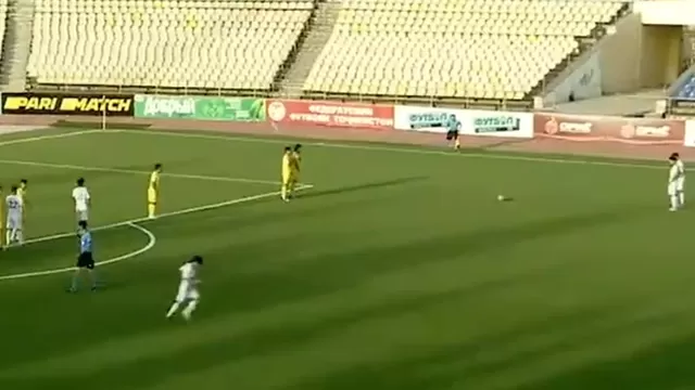 Tayikistán: Espectacular gol de tiro libre de Shahrom Sulaymonov