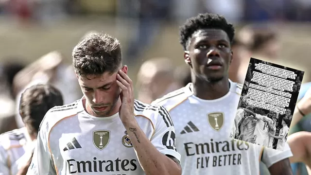 Aurélien Tchouaméni rompió su silencio luego de la pelea con Federico Valverde en práctica de Real Madrid / Foto: