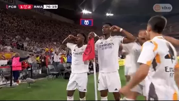 Tchouaméni volteó el juego: anotó el 2-1 de Madrid ante Barcelona