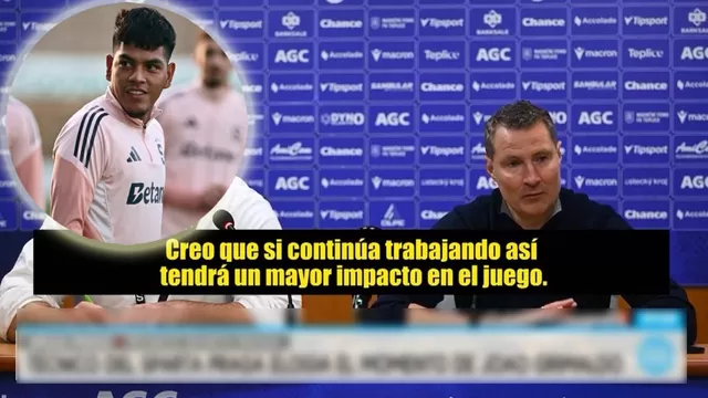 Brian Priske reconoció la importancia de Joao Grimaldo en Sparta Praga en el fútbol de República Checa. | AD