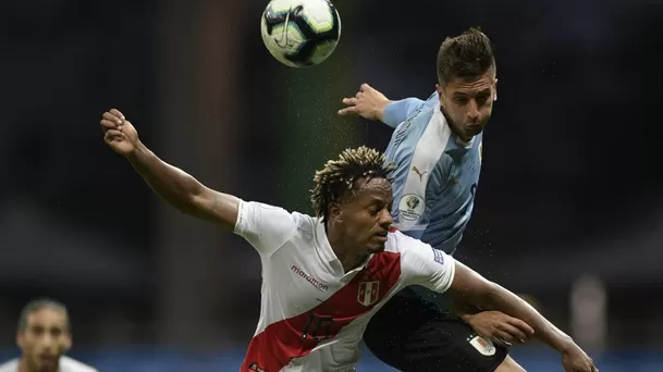 Perú - Uruguay / Copa América 2019. Foto: AFP