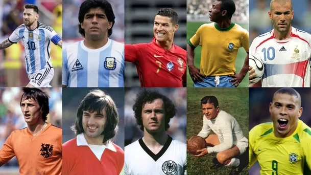 TOP 10 de los mejores de la historia, según la revista inglesa FourFourTwo