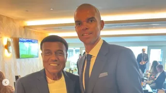 Teófilo Cubillas posó junto a Pepe: portugués posteó la foto en Instagram