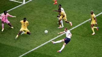 Harry Kane definió terrible y se falló el 1-0 de Inglaterra vs Ghana por la fecha 2 del Mundial 2026 / Foto: Reuters - Pilar Olivares / Video: America