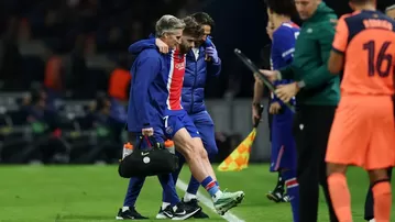 La terrible lesión de Khvicha Kvaratskhelia que lo aleja de la temporada en el PSG