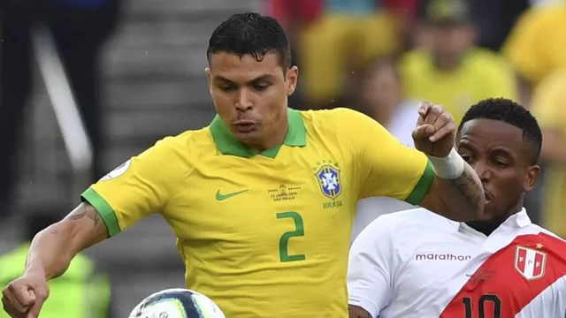 Thiago Silva lanzó una dura crítica a la Copa América 2019. | Foto: AFP