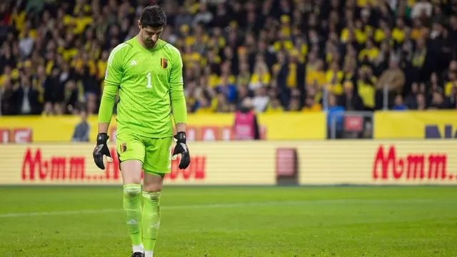 El portero belga volvió a España tras abandonar la concentración de su selección por una lesión. | Foto: AFP