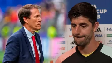 Thibaut Courtois lanza dura acusación contra el DT de Bélgica tras ser sustituido ante España