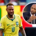 Thierry Henry dedicó conmovedor mensaje a Neymar tras retirarse de la selección brasileña Thierry Henry dedicó conmovedor mensaje a Neymar tras retirarse de la selección brasileña