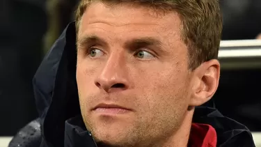 Müller tiene muy pocos minutos con el Bayern Munich. | Foto: AFP