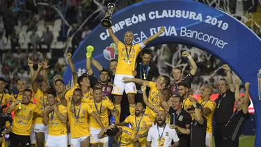 Tigres gan&amp;oacute; 1-0 en el partido de ida. | Foto: AFP